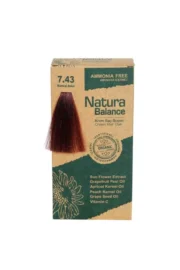 0   🔍 Natura Balance Hair Dye 7.43 Deep Blond Mahogany Gold