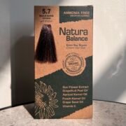 Organic dye, icy chocolate color, number 5.7 - Natura Balance