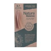 Natura Balance Natural Ammonia-Free Hair Dye Altõn Karamel 8.7 - Nourishing, Chemical-Free Hair Color