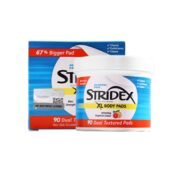 Stridex XL Face & Body Pads – 90 Dual Textured Pads
