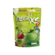 MIKEO Fiber XS Premium Green Apple & Strawberry Fiber Drink – 30 Sachets
