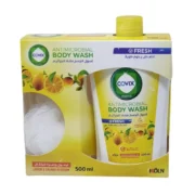 Antibacterial Body Wash with Lemon & Orange Blossom and Loofah 500ml