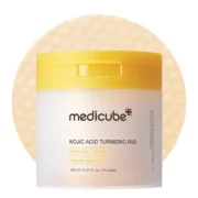 Medicube Kojic Acid & Turmeric Exfoliating & Brightening Cotton Pads - 70 Pads